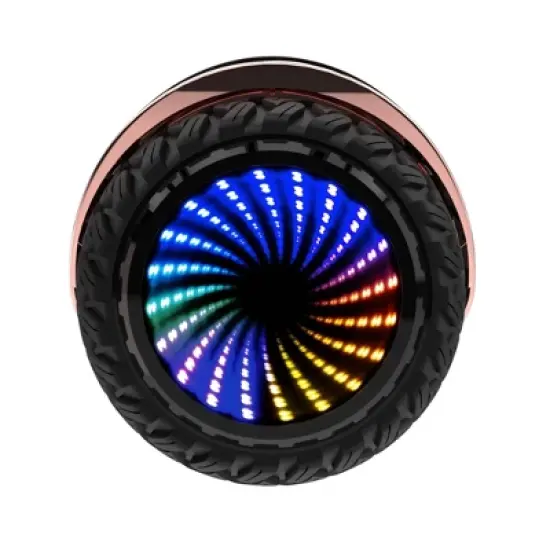 GOTRAX Kids' NovaPro Hoverboard - Metallic Rose Gold image {2}