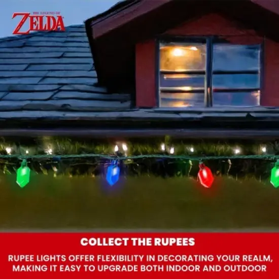 The Legend of Zelda Rupee String Lights image {6}