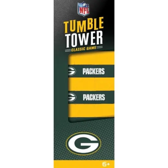 MasterPieces Real Wood Block Tumble Towers - NFL Green Bay Packers image {1}