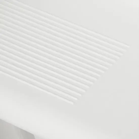 Vinyl Works AF Adjustable 24 Inch Ladder for Above Ground Swimming Pools with Secure Gate Closure and 2 Deck Mount Flanges, White image {3}