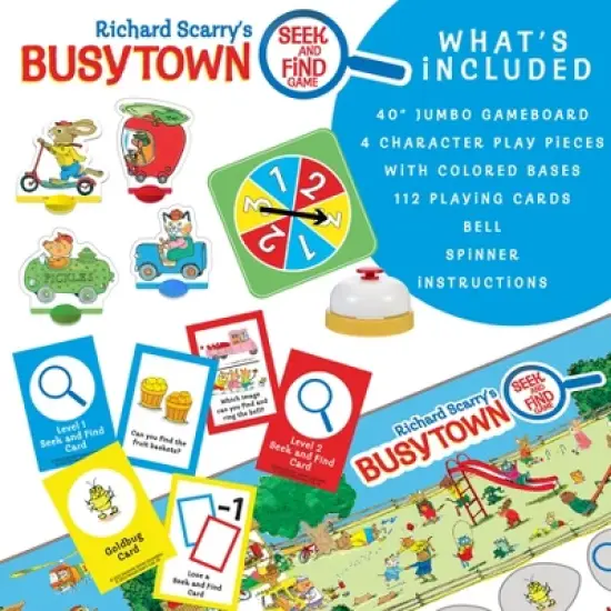 Briarpatch&reg; Richard Scarry Busytown Seek and Find Game image {3}