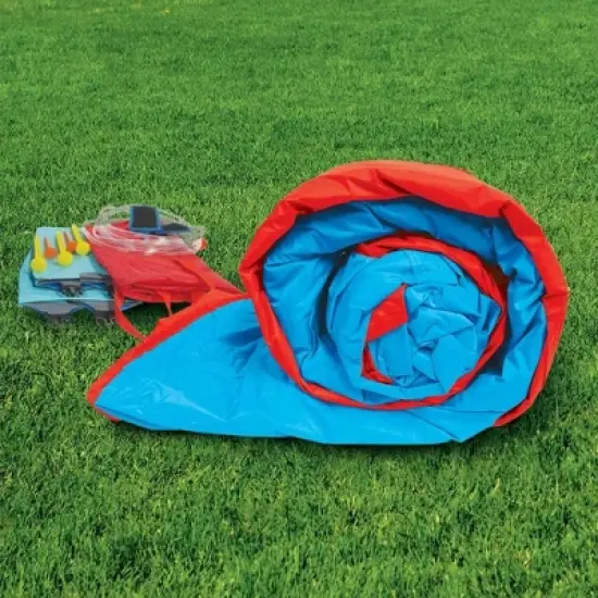 Banzai Hydro Blast Inflatable Waterpark with Slides, Water Cannons, Rock Wall, and Basketball Hoop (BAN-35545) image {4}