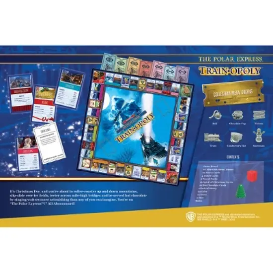 MasterPieces Opoly Board Game - Polar Express image {3}