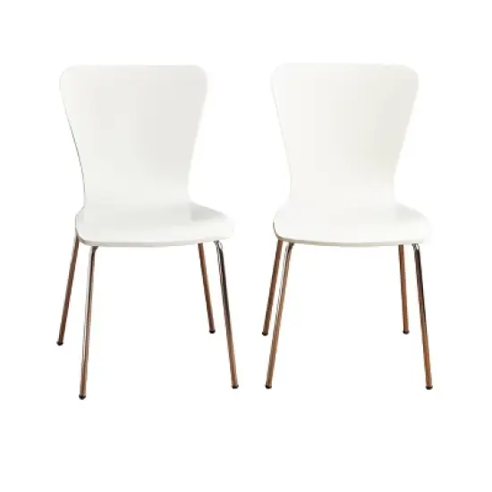Set of 2 Pisa Modern Bentwood Dining Chairs - Buylateral image {8}