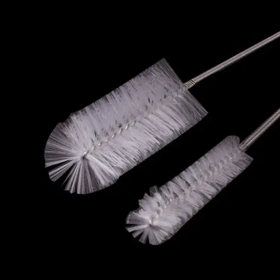 Unique Bargains Aquarium Metal Flexible Water Filter Pipe Air Tube Hose Cleaning Brush 65 inches image {1}