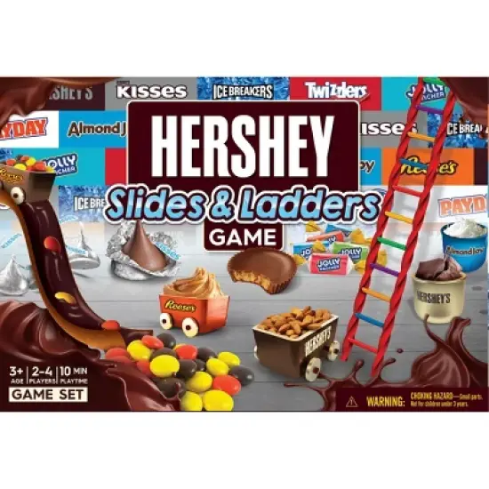 Hershey's Slides & Ladders Board Game for Kids - Chocolate Ladder Fun, Ages 3+ image {5}