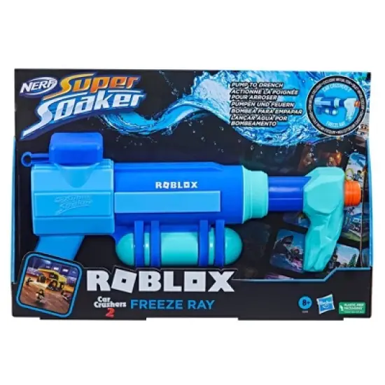 NERF Super Soaker Roblox Car Crushers 2: Freeze Ray Water Blaster image {1}