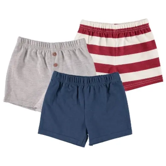 Chick Pea Baby Boy Clothes Newborn Shorts Value Pack 3 PC Set image {2}