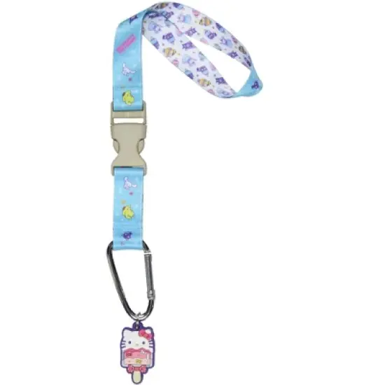 Hello Kitty Lanyard ID Badge Holder and Friends Ice Cream Wrist Strap Lanyard For Keys Keychain Wallet image {4}