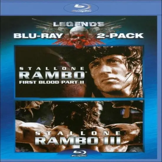 Rambo: First Blood II/Rambo: First Blood III (Blu-ray) image {1}