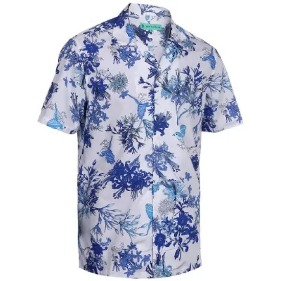 Mio Marino - Men's Short Sleeve Hawain Shirt image {4}