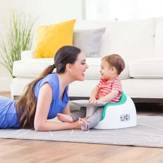 Bumbo Baby Infant Toddler Soft Foam Multi Seat with Removable Tray and Safety Buckle Straps for Kids 6 to 36 Months image {2}