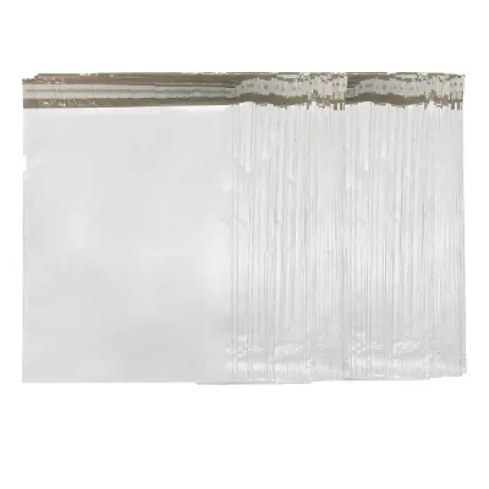 UOFFICE Pack of 100 Poly Mailers Bags #6 14.5"x19" Envelopes with Self-Seal Closure image {2}