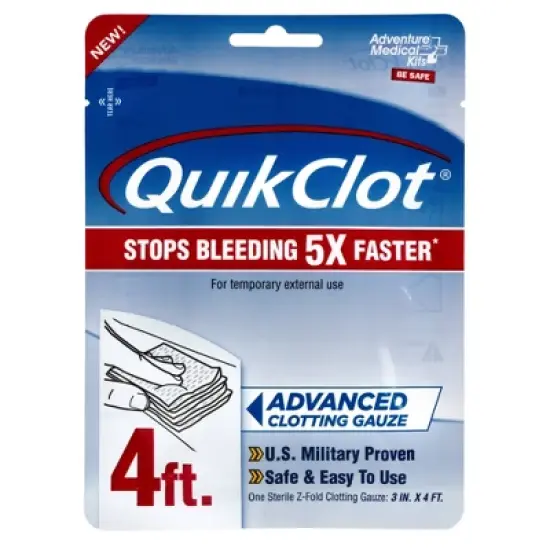 QuikClot 3''x4'' Guaze Pad - 2pk image {4}