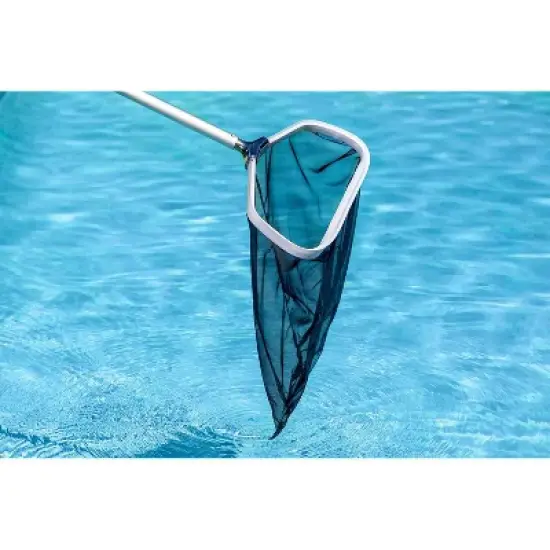 Poolmaster Commercial Collection Swimming Pool Leaf Rake with Mesh Net image {2}