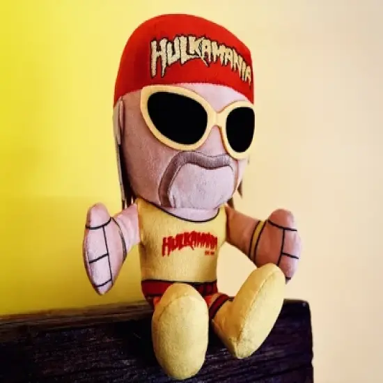 Bleacher Creatures WWE Hulk Hogan 8" Kuricha Sitting Plush image {3}