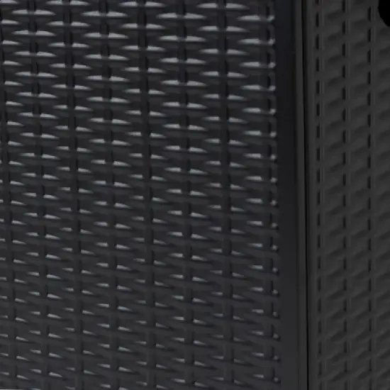 Woven Rattan Style Propane Tank Cover, Outdoor Table & Decorative Stand image {12}