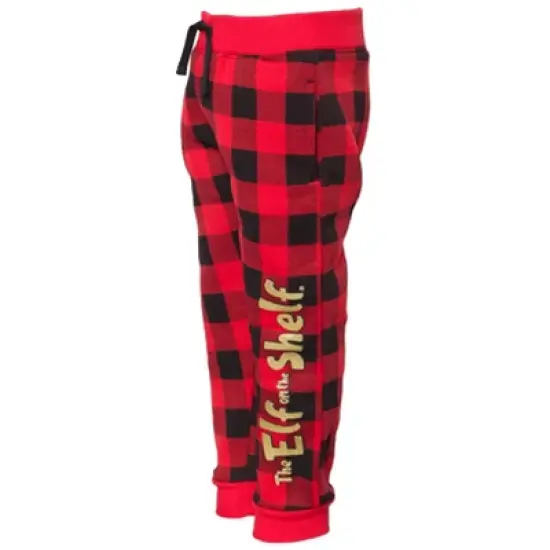 The Elf on the Shelf Fleece Pullover Hoodie and Pants Outfit Set Toddler to Big Kid image {6}