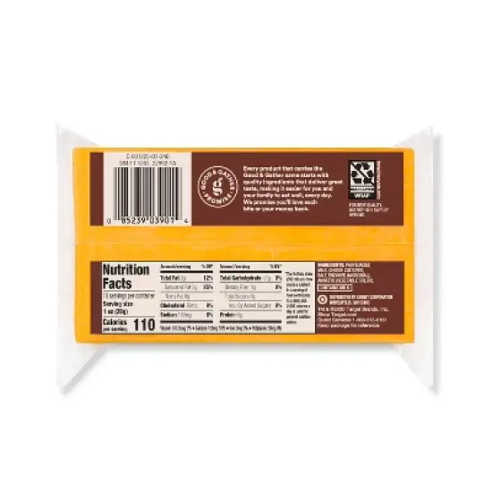 Sharp Cheddar Cheese - 16oz - Good & Gather&trade; image {1}