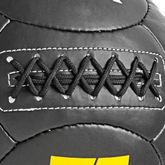 TRX 6 Pound Wall Ball Home Gym Strength Training Weighted Equipment with Non-Slip Exterior for Leveling Up Full Body Workouts, Black (14 Inch) image {3}