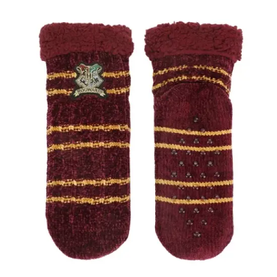 Harry Potter Womens Faux Lined Quarter Crew Socks image {6}