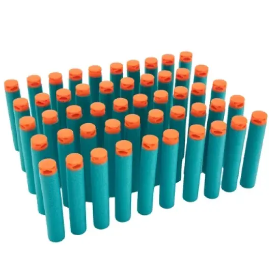 Air Warriors: Accu-blast 50 Count Dart Refill, Blue & Orange image {1}