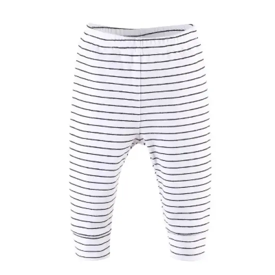The Peanutshell 5-Pack Baby Pants, Gray Safari Animals image {4}