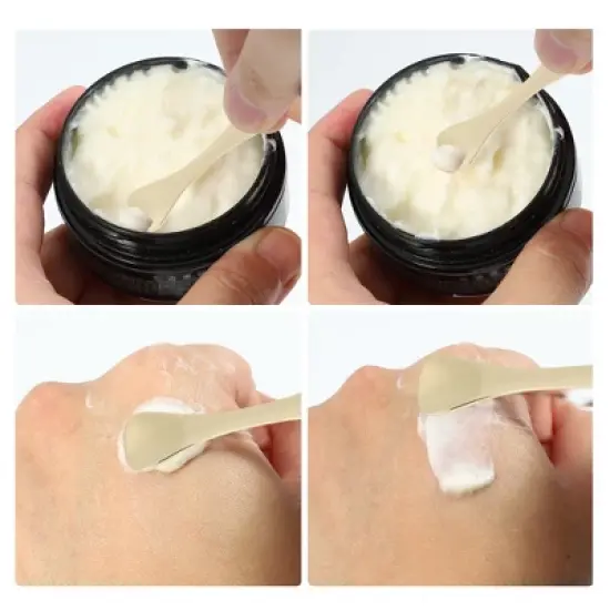 Unique Bargains Portable Hangable Mini Makeup Cosmetic Spoon 2 Pcs image {4}