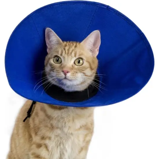 KVP EZ Soft Pet Cloth Recovery Collar, XS Size Fits 3.5" to 10" Neck/4" Depth image {2}