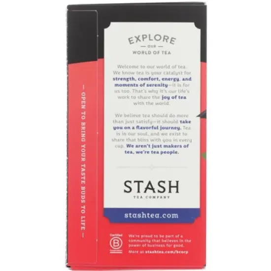 Stash Tea English Breakfast Black Tea - Case of 6/20 Bags image {4}