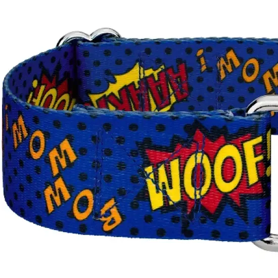 Country Brook Petz HossFit Jr Wide Martingale Dog Collar - Geek Chic Collection image {9}