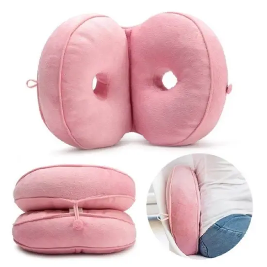 5 Star Super Deals Dual Comfort Cushion Lift Hips Up Seat Cushion, Buttocks Cushion Orthopedic Posture Correction Cushion image {7}