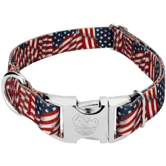 Country Brook Petz Premium Patriotic Tribute Dog Collar image {6}