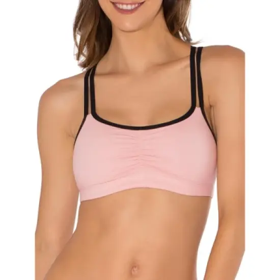 Fruit of the Loom Women's Spaghetti Strap Cotton Sports Bra  image {1}