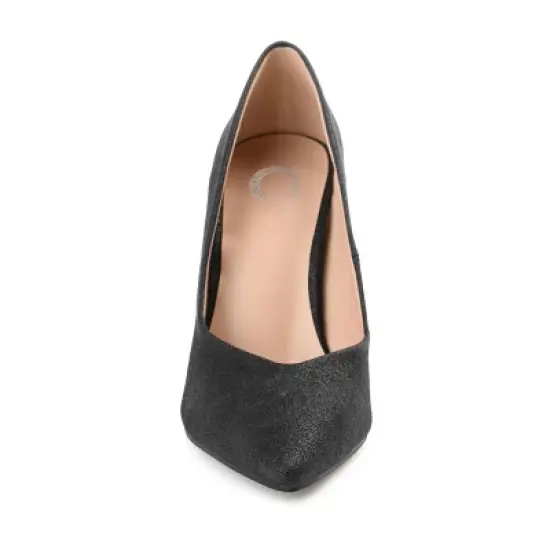 Journee Collection Womens Ninna Slip On High Stiletto Pointed Toe Pumps image {5}