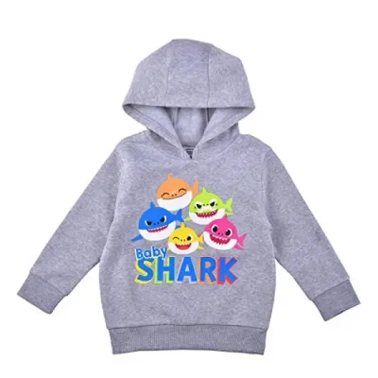 Nickelodeon Boy's Baby Shark Graphic Pullover Hoodie Sweatshirt for Toddler image {2}
