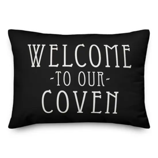 Creative Products Welcome to our Coven 14x20 Indoor / Outdoor Pillow image {3}