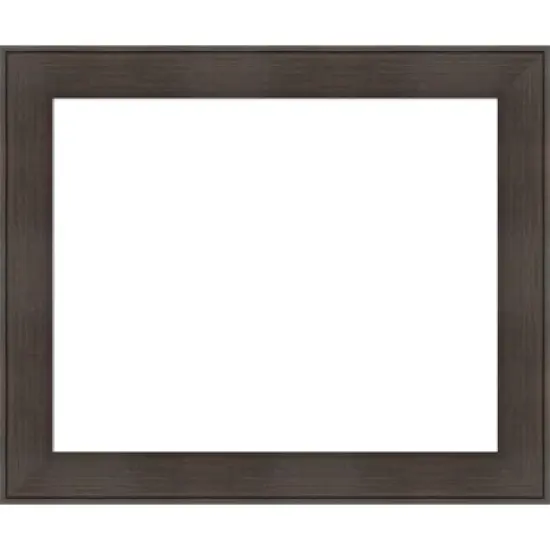 Amanti Art William Rustic Woodgrain Framed Dry Erase Magnetic Board image {15}