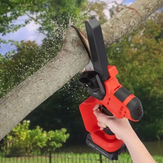 Stalwart Mini Chainsaw with Rechargeable Battery image {10}
