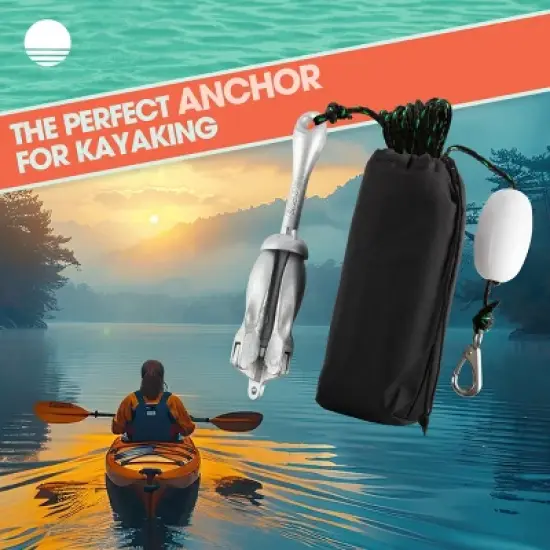 RAD Sportz 5.5lb Foldable Kayak Anchor Kit image {11}