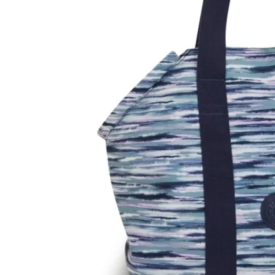 Kipling Art M Pet Tote Bag Brushed Stripes image {7}