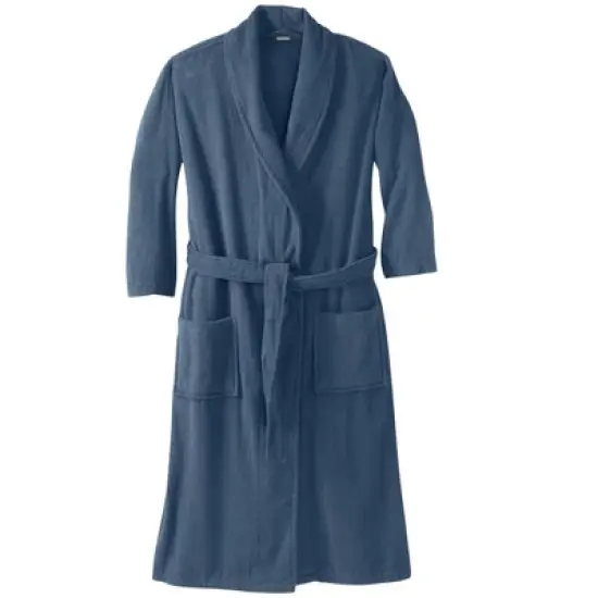 KingSize Men's Big & Tall Terry Bathrobe with Pockets image {7}