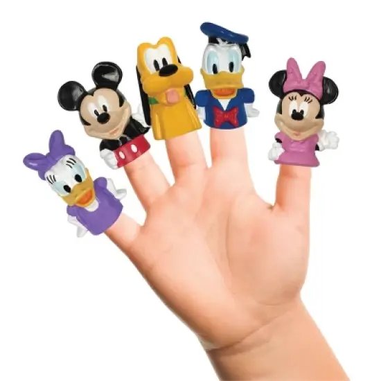 Disney Mickey Mouse and Friends Bath Finger Puppets 5pk image {1}