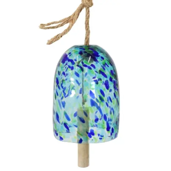 Sunnydaze Outdoor Natural Melody Glass Wind Bell Chime image {8}