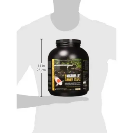Eco Labs Microbe-Lift Legacy Koi & Goldfish Summer Staple Food, 4lbs image {5}