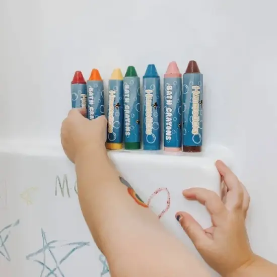 Honeysticks 7ct Easy-Grip Bath Crayons image {1}