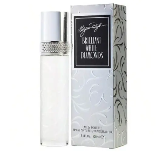 White Diamonds Brilliant By Elizabeth Taylor Soft, Powdery Florals. Women Edt Spray 3.3 Oz 2009 Evening 3.3 Oz Fragrance image {1}
