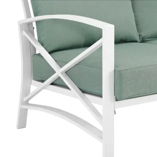 Crosley Kaplan Outdoor Patio Loveseat image {4}