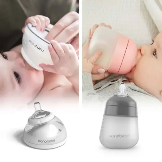 nanobebe Complete Feeding Baby Bottle Set - 11ct image {2}