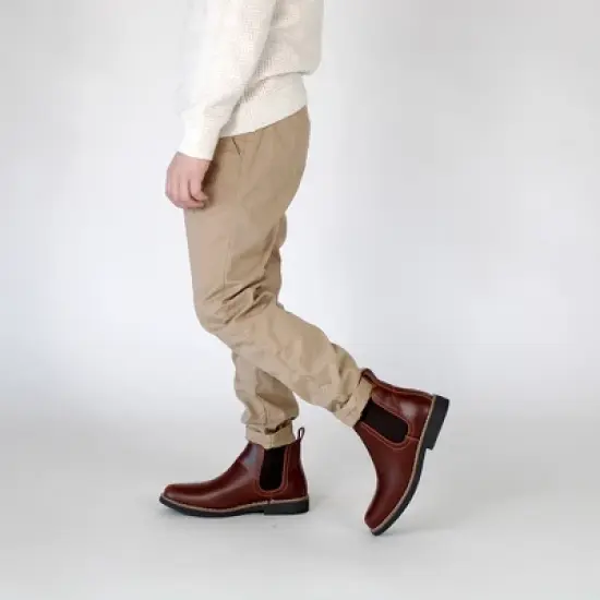 Deer Stags Boys' Zane Dress Comfort Chelsea Boot image {8}